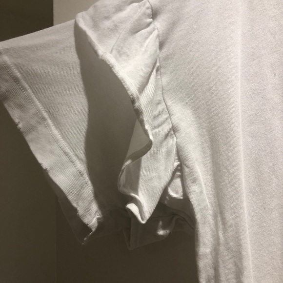 Current Elliot Ruffle Tshirt size 0 (xs) - Picture 4 of 8